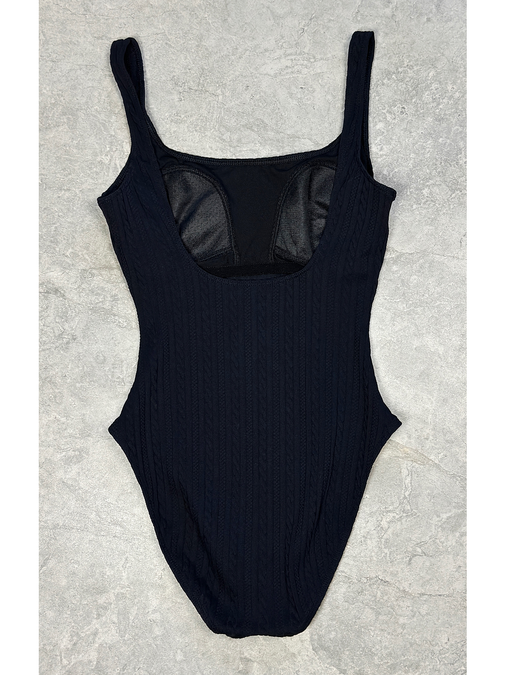 Bañador negro textura 3