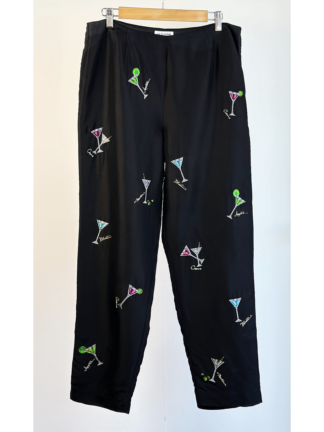 Pantalón de seda vintage 1