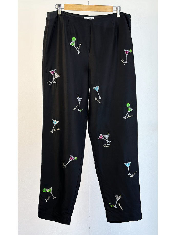 Pantalón de seda vintage 1