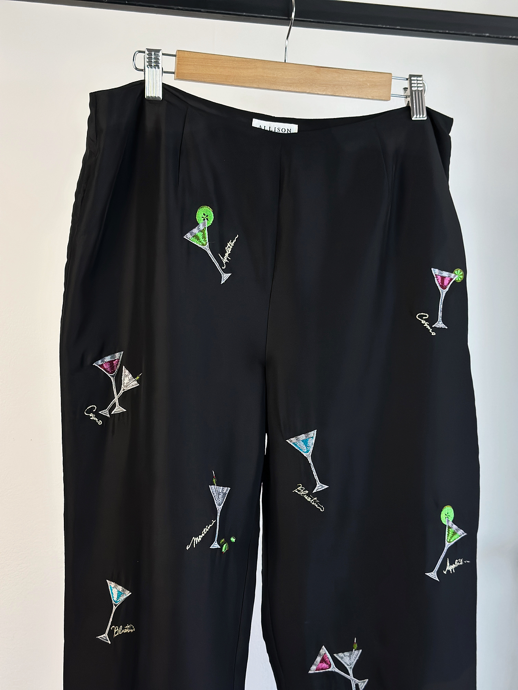 Pantalón de seda vintage 2