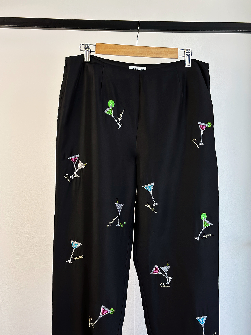 Pantalón de seda vintage 4