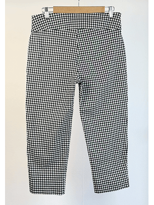 Pantalón capri vichy