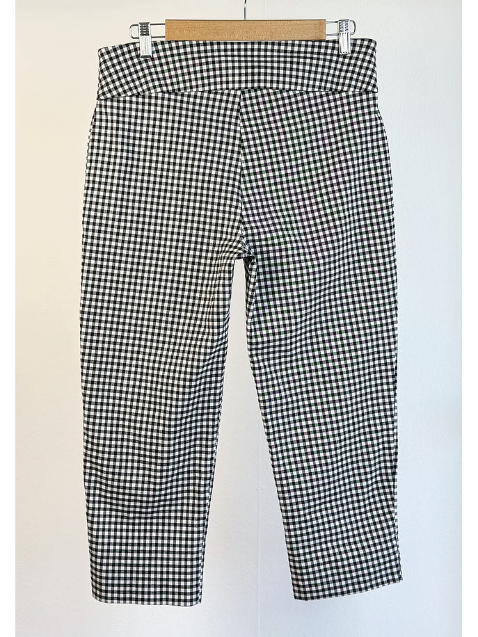 Pantalón capri vichy 2