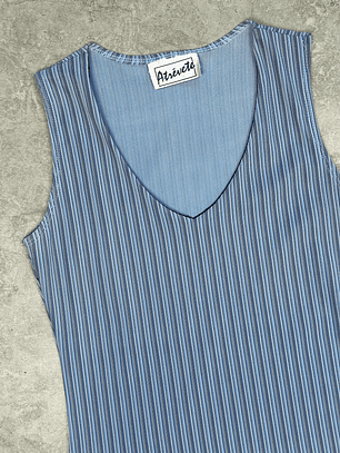 Top rayado vintage