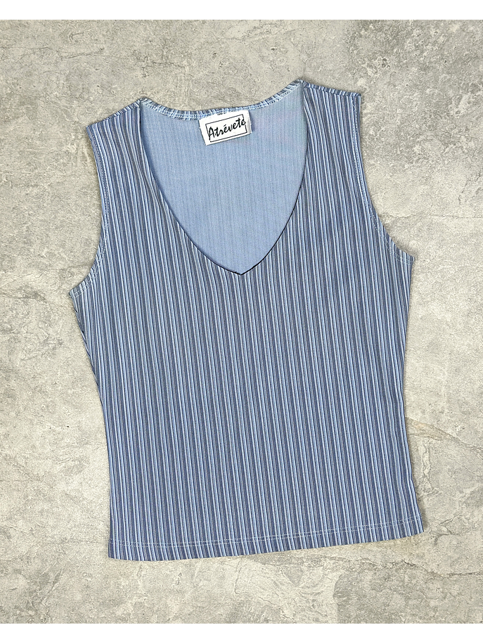 Top rayado vintage 1