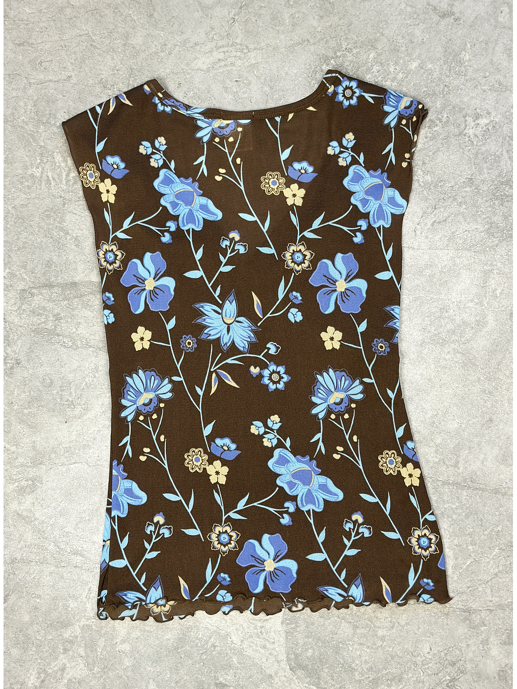 Top floreado vintage 4