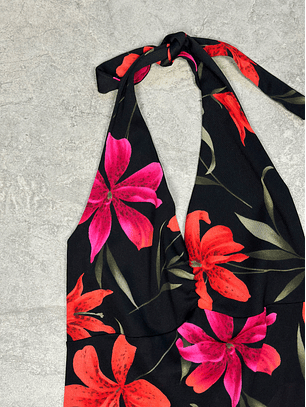 Top de malla vintage 