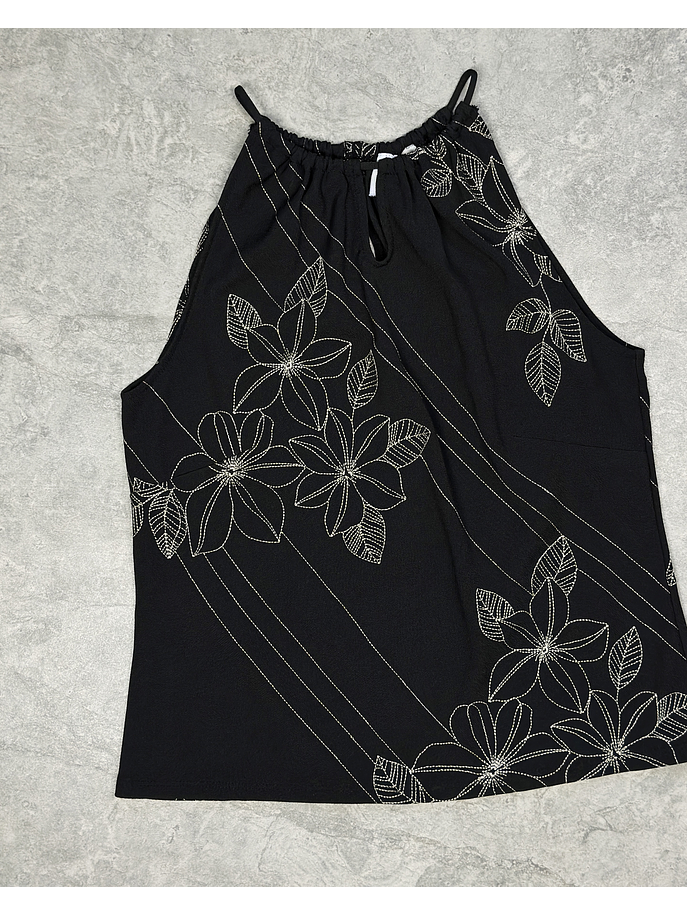 Top negro halter  1