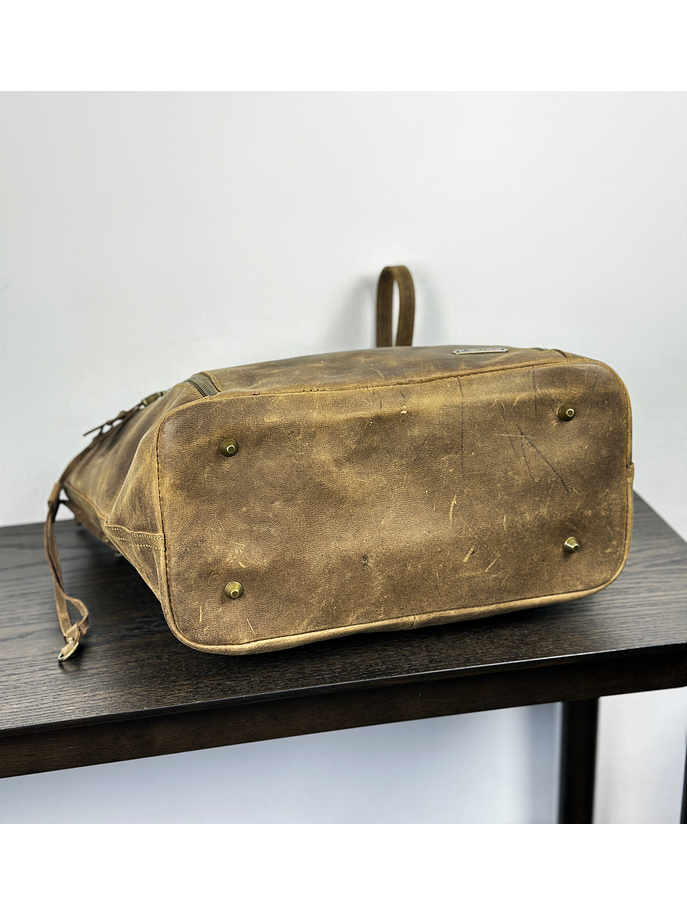 bolso de cuero café 8