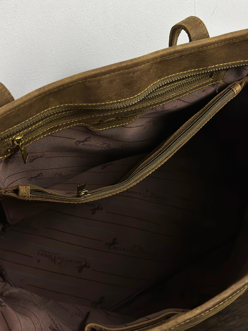 bolso de cuero café 11