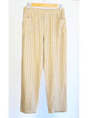 Pantalón de tela rayado