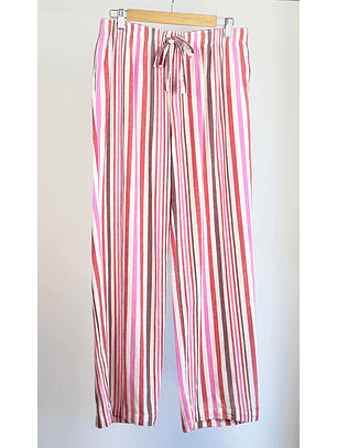 Pantalón de tela rayado