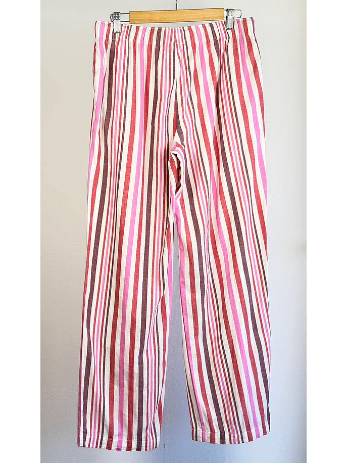 Pantalón de tela rayado 4