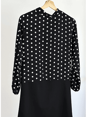 Vestido polka dots