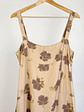 Vestido beige floreado - Miniatura 5