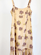 Vestido beige floreado - Miniatura 1