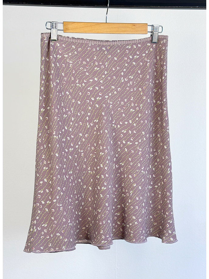 Falda floreada vintage 1