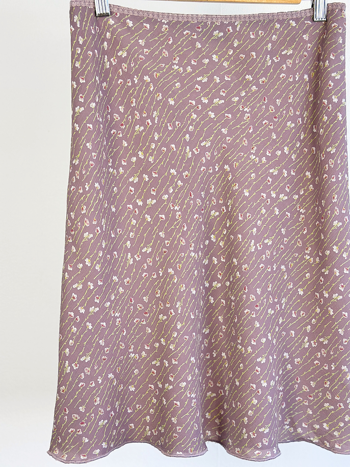 Falda floreada vintage 2