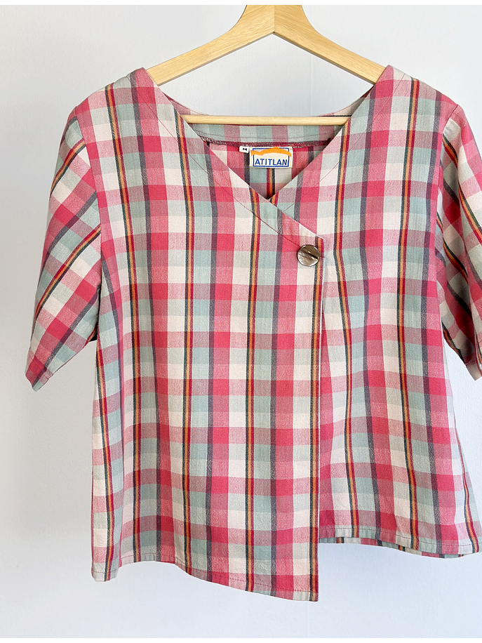 Polera vintage asimétrica 2