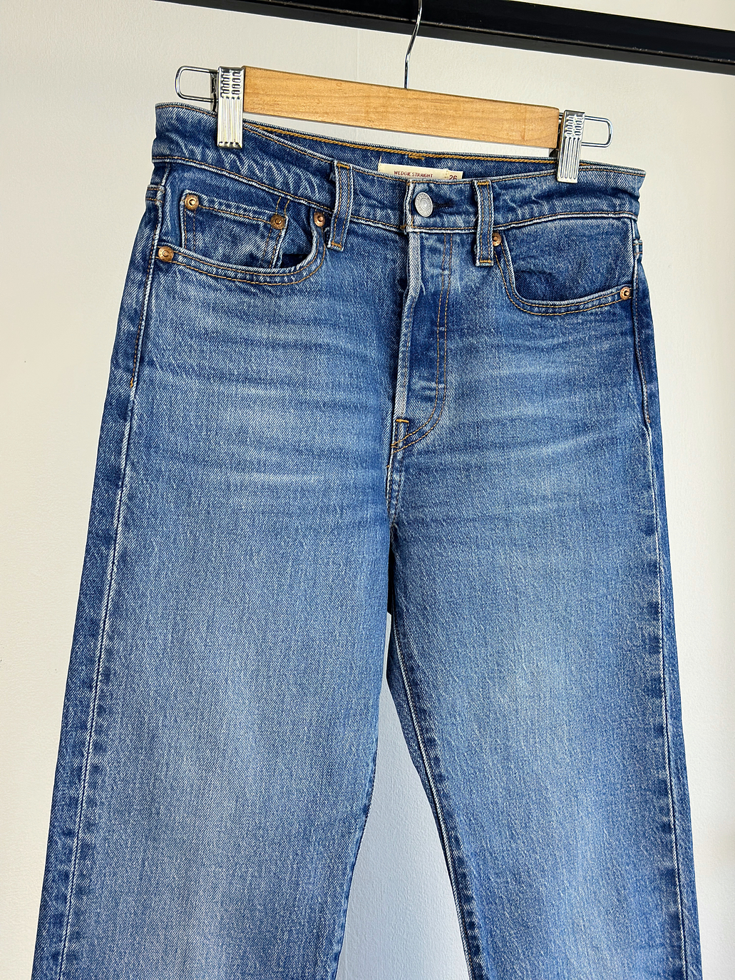 Jeans azul lavado  2