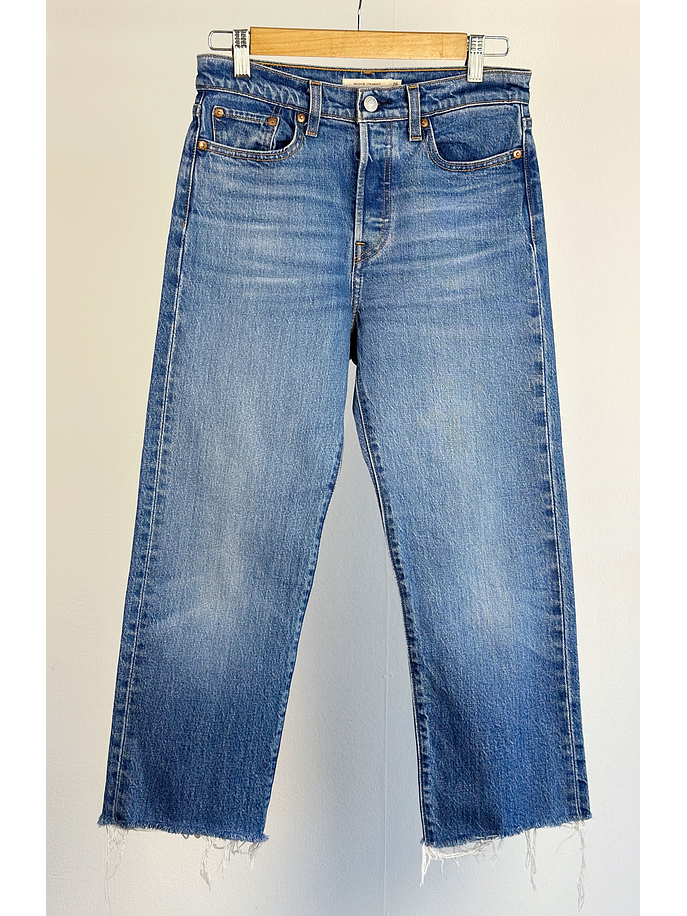 Jeans azul lavado  1