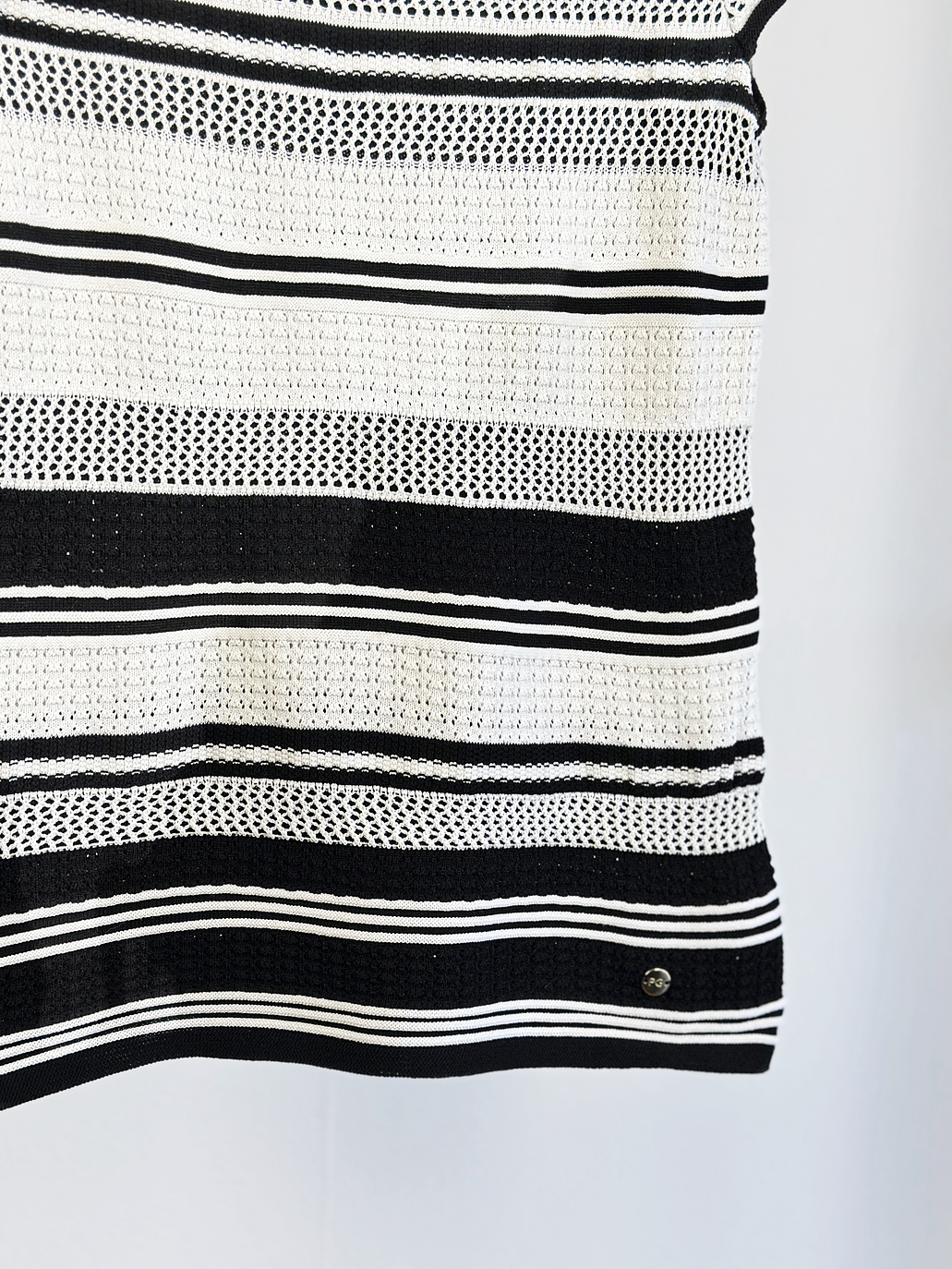 Polera de punto rayada 4