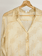 Camisa de seda beige - Miniatura 4