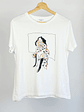 Polera blanca estampada  - Miniatura 1