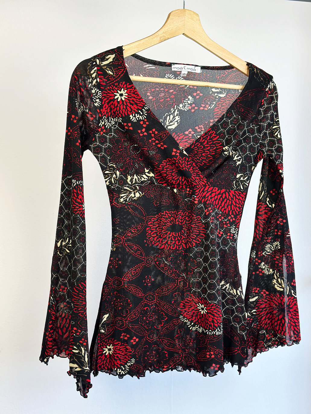 Top vintage de malla 1