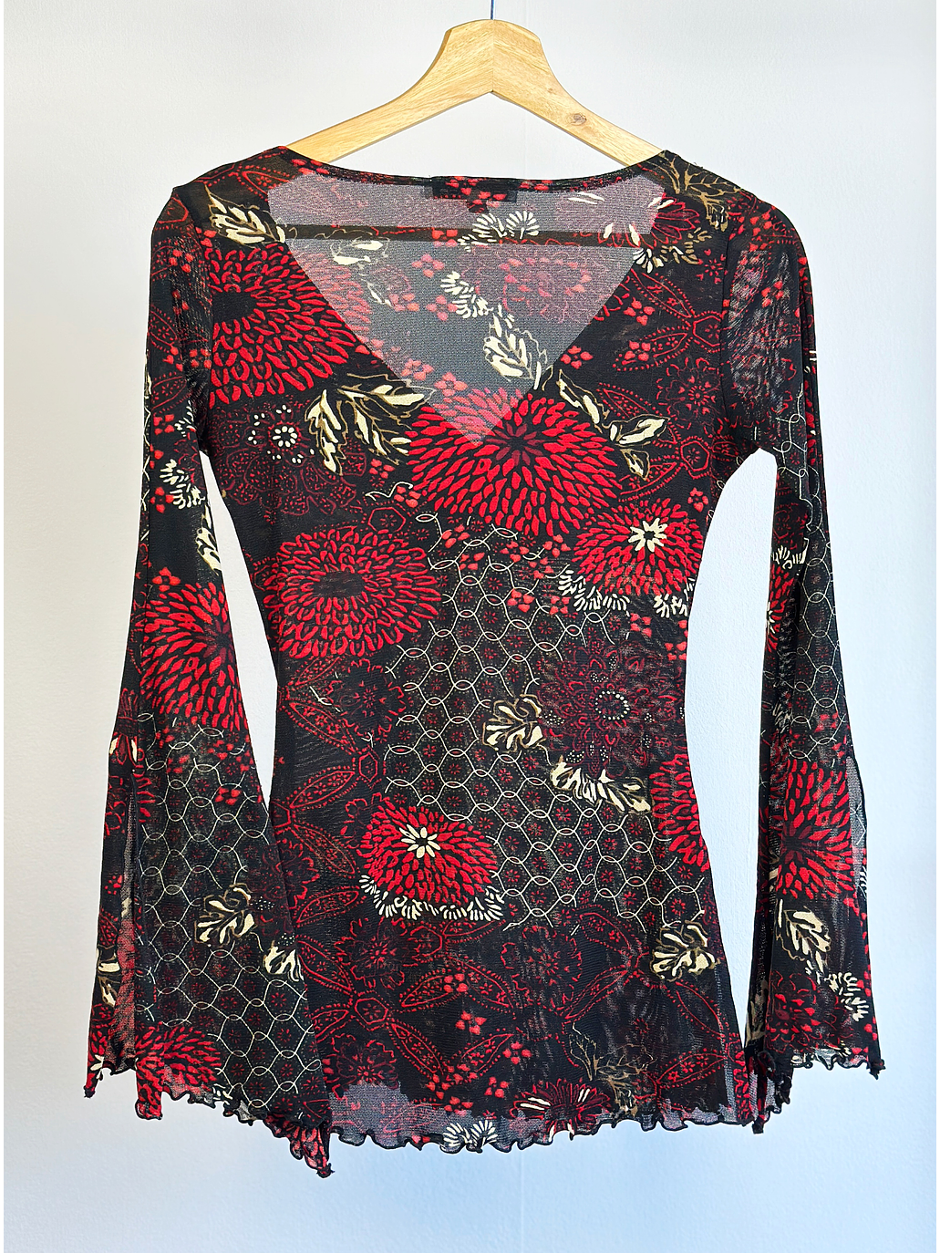 Top vintage de malla 3