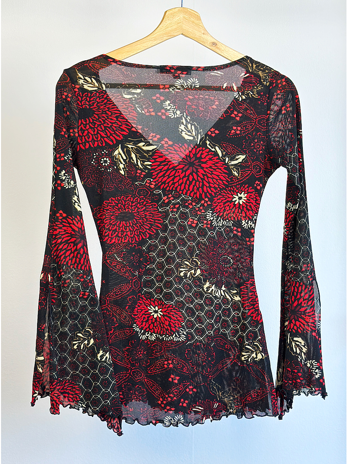 Top vintage de malla 3