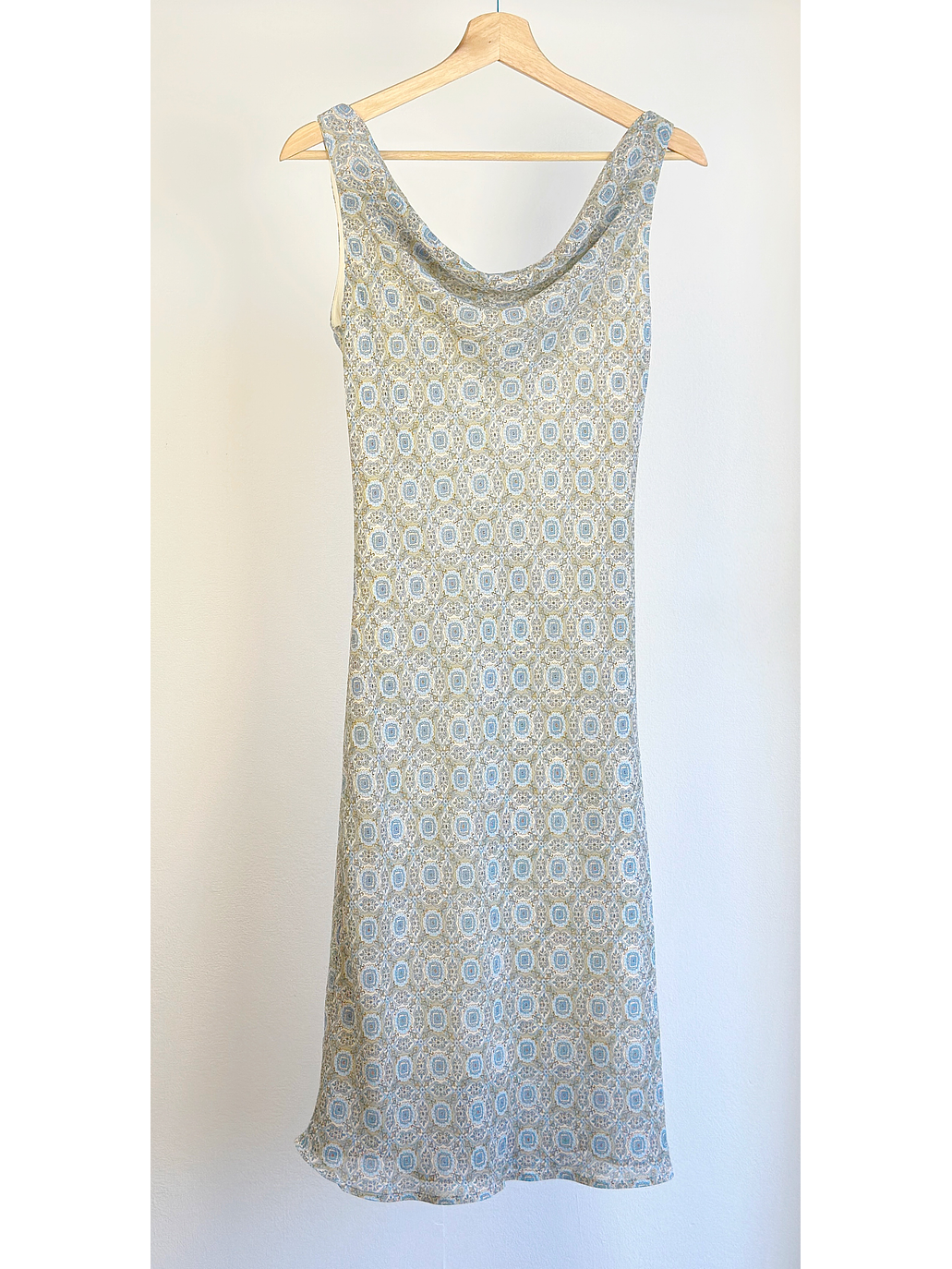 Vestido vintage estampado  1