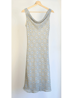 Vestido vintage estampado 