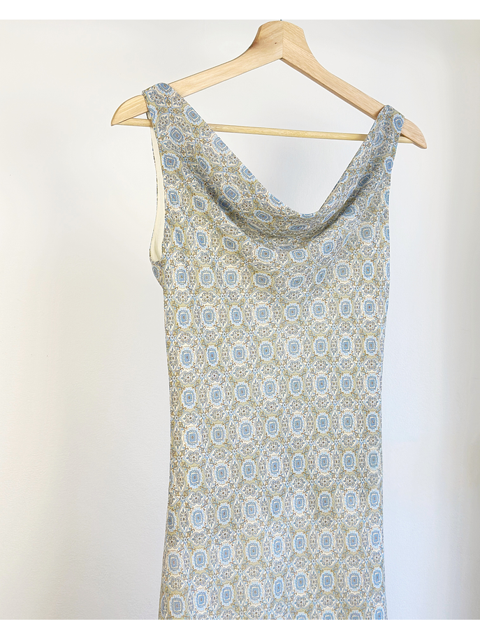 Vestido vintage estampado  3