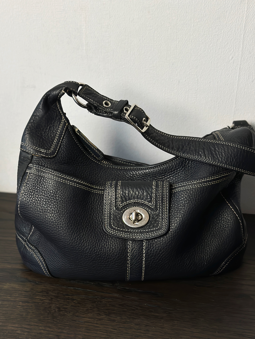 Cartera de cuero hobo 7