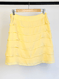 Falda de seda amarilla - Miniatura 3