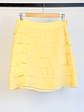 Falda de seda amarilla - Miniatura 1