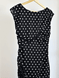 Vestido negro lunares - Miniatura 6