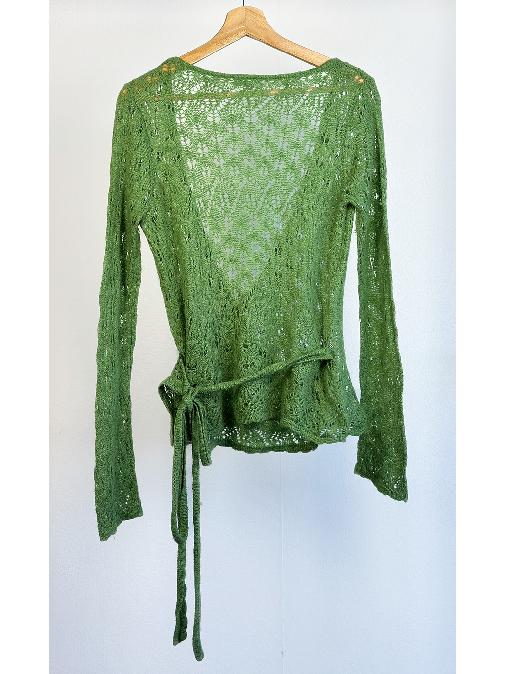 Chaleco verde cruzado 3