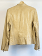 Chaqueta beige de cuero - Miniatura 3