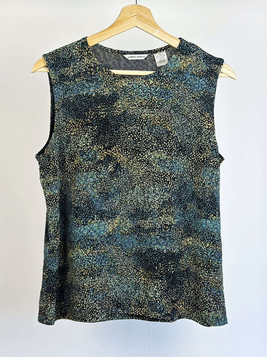 Top vintage textura 1