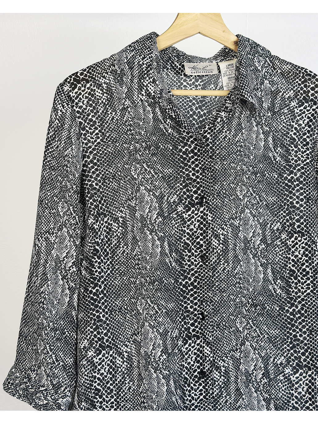Camisa vintage animal print 2