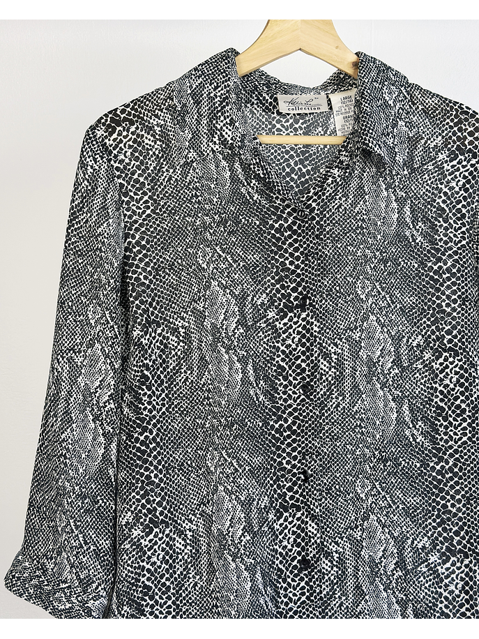 Camisa vintage animal print 2