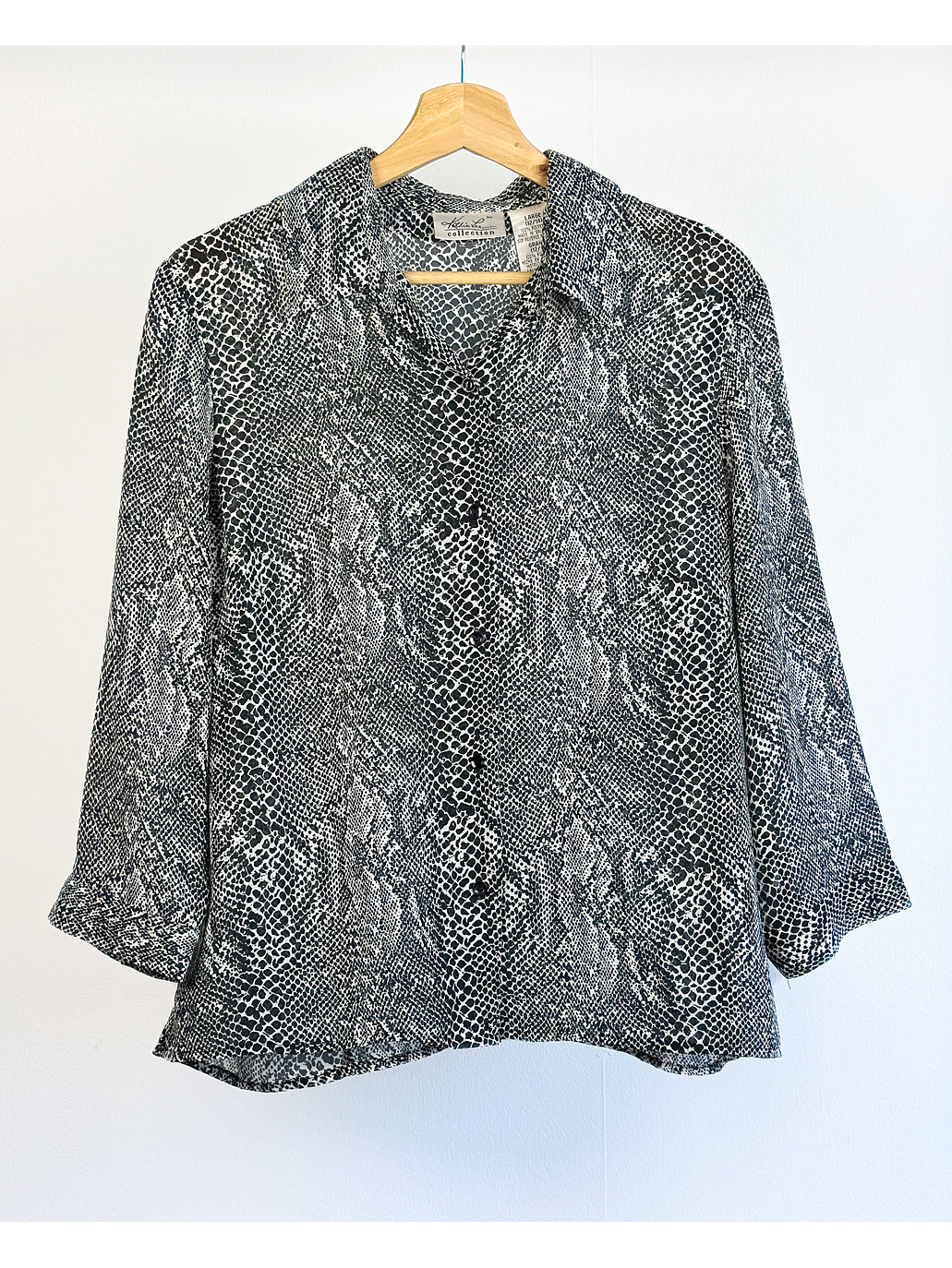 Camisa vintage animal print 1