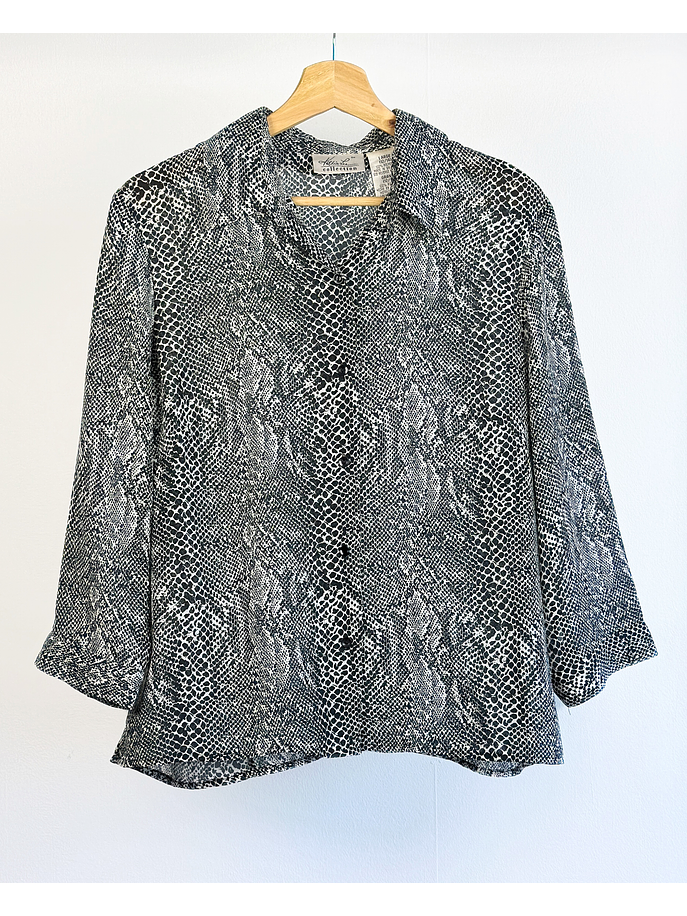 Camisa vintage animal print 1