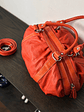 Bolso de cuero naranjo - Miniatura 1