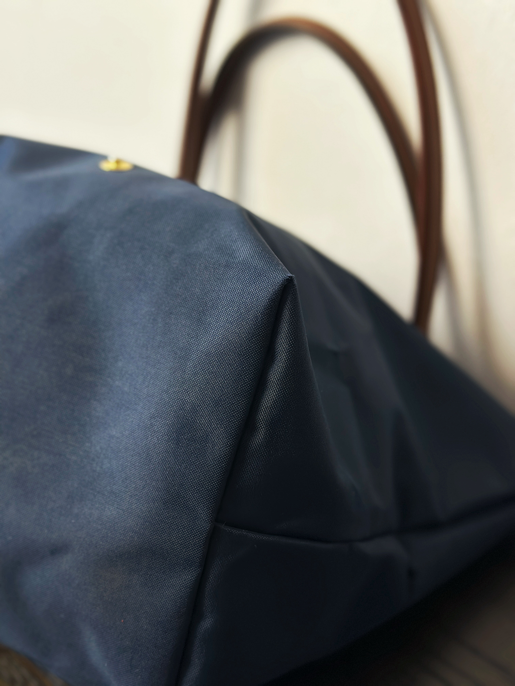 Bolso de mano azul  8