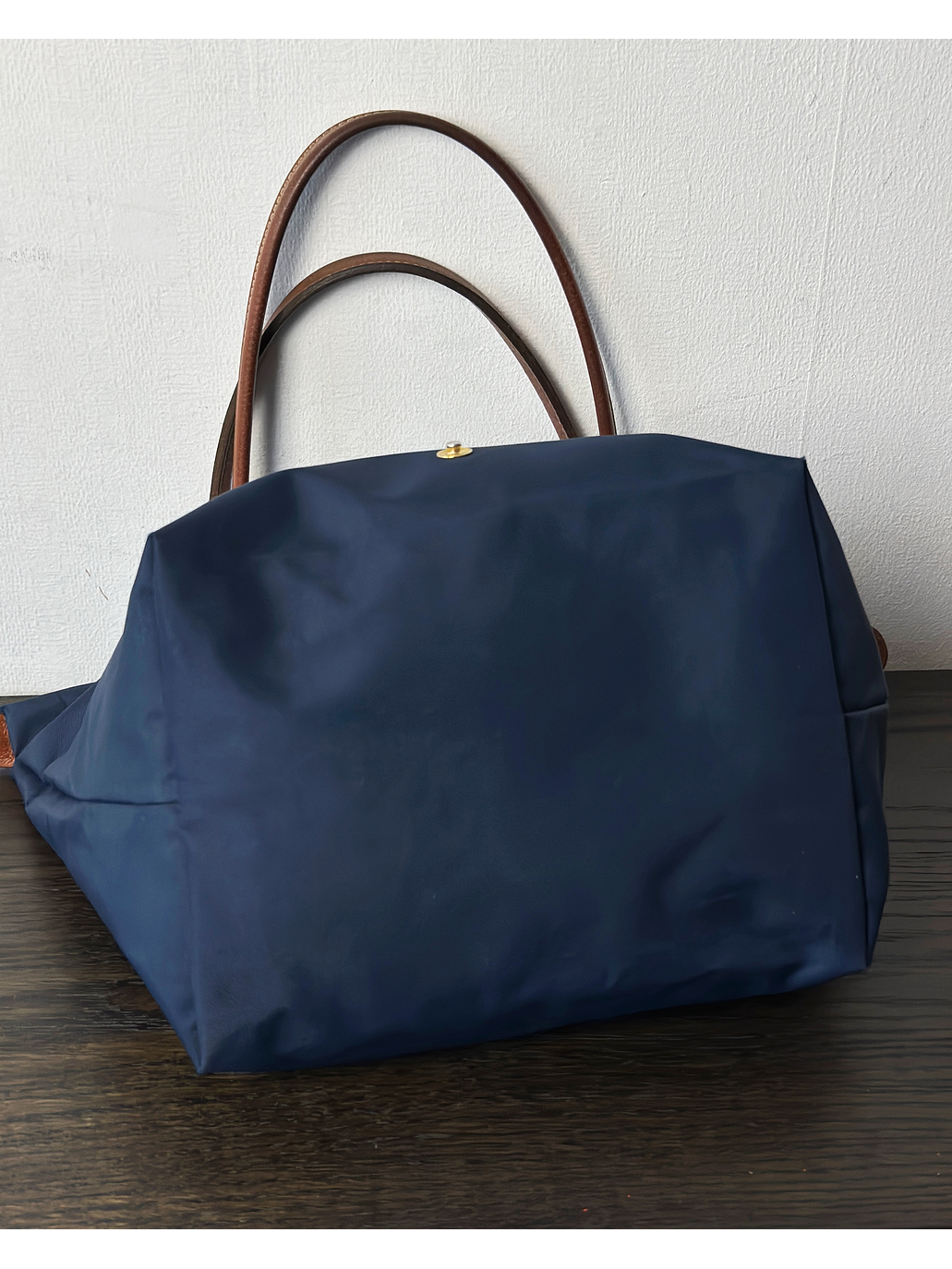 Bolso de mano azul  7