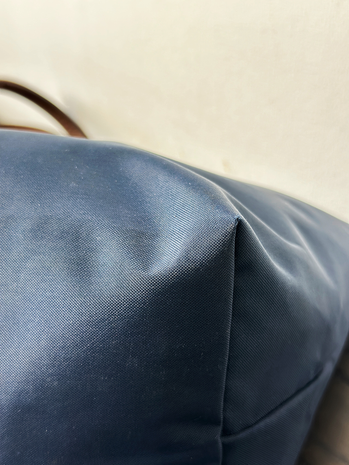 Bolso de mano azul  9