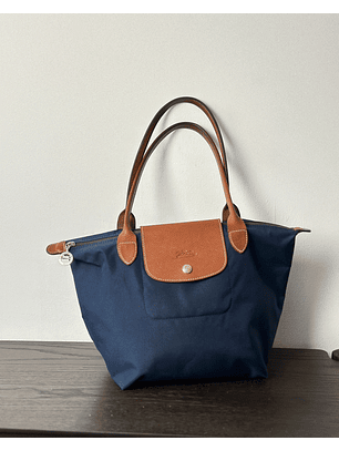 Bolso de mano azul 